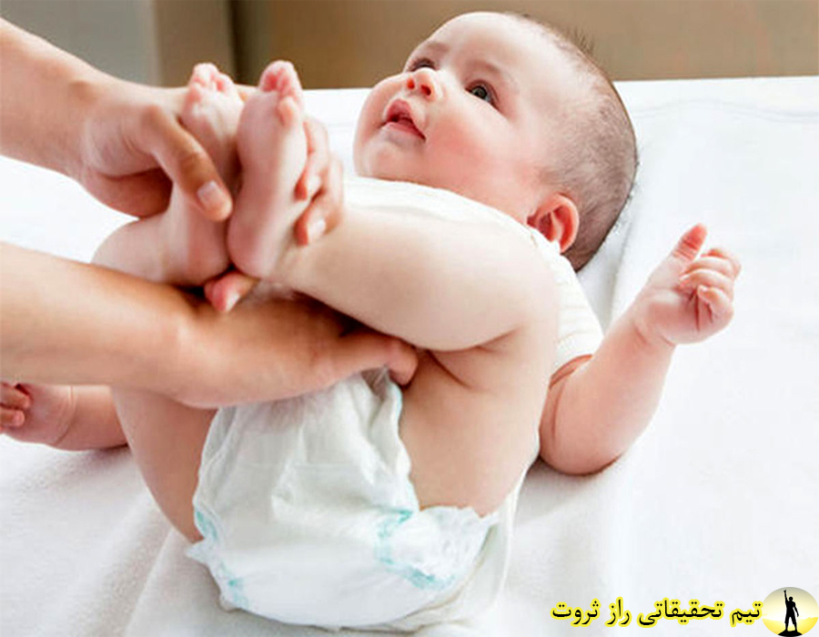 دلیل یبوست و سفتی شکم نوزادان