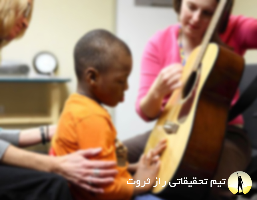 کاربرد موسیقی درمانی برای کودکان